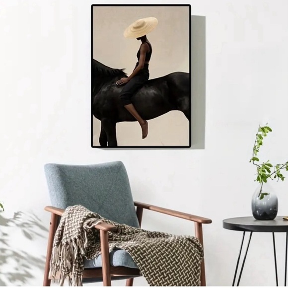 New Stunning Regal Canvas African American 😍l Unframed 12x16 inch - Picture 5 of 5